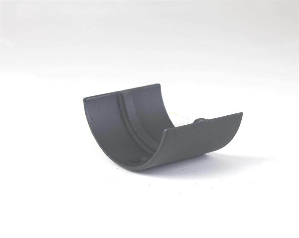 Cast Iron Half Round Gutter Union - 115mm Primed