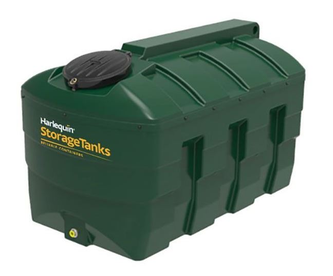 Harlequin 2500 Litre Bunded Horizontal Oil Tank | 2500HQi*