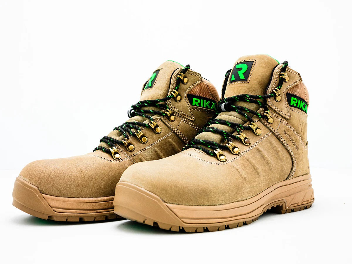 Rika Jackal Stone Nubuck Safety Work Boots