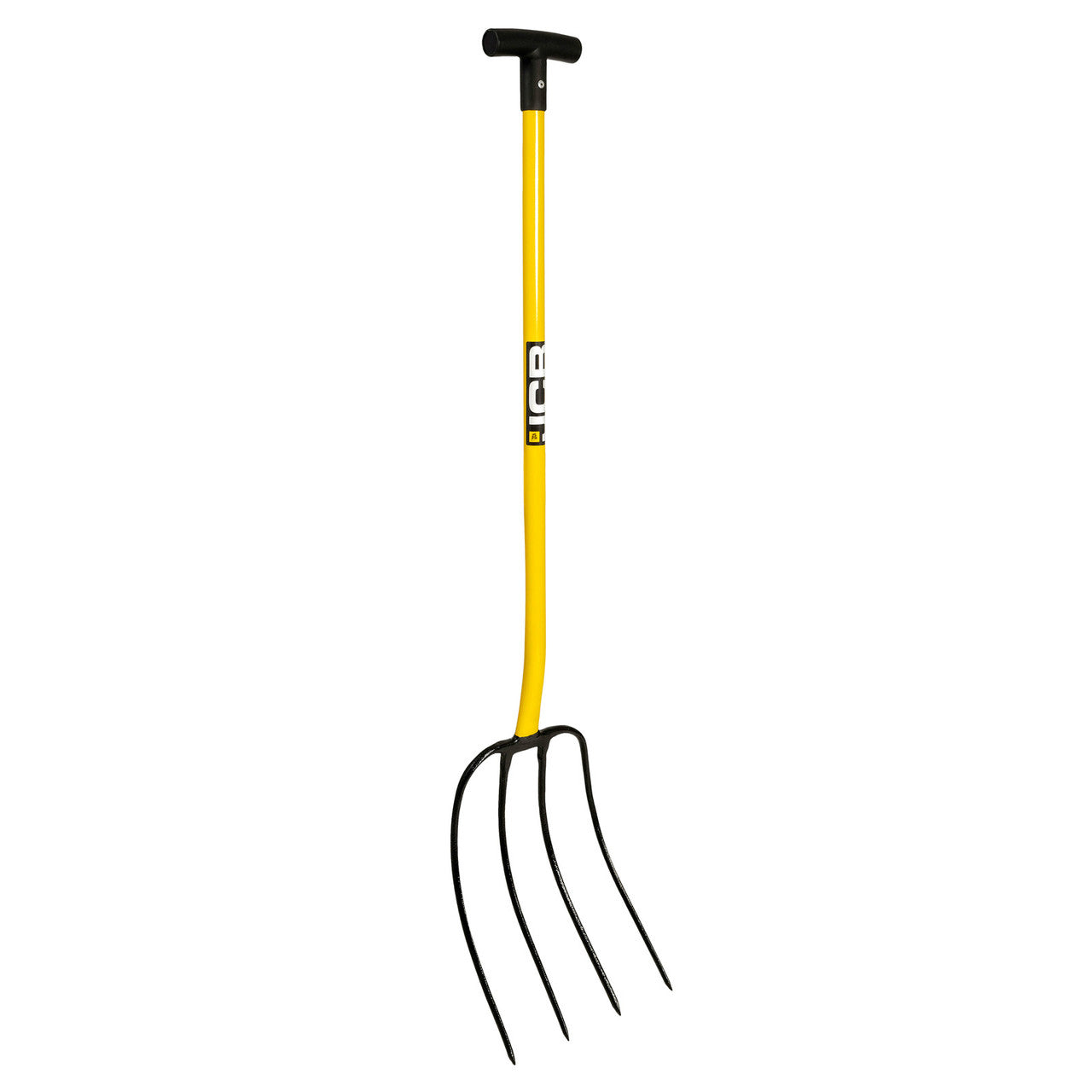 JCB 32'' 4 Prong Professional Manure Fork T Handle Heavy-Duty Steel | JCBMF11