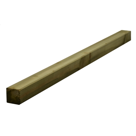 47mm x 50mm x 3.6m Sawn Treated Timber Regularised