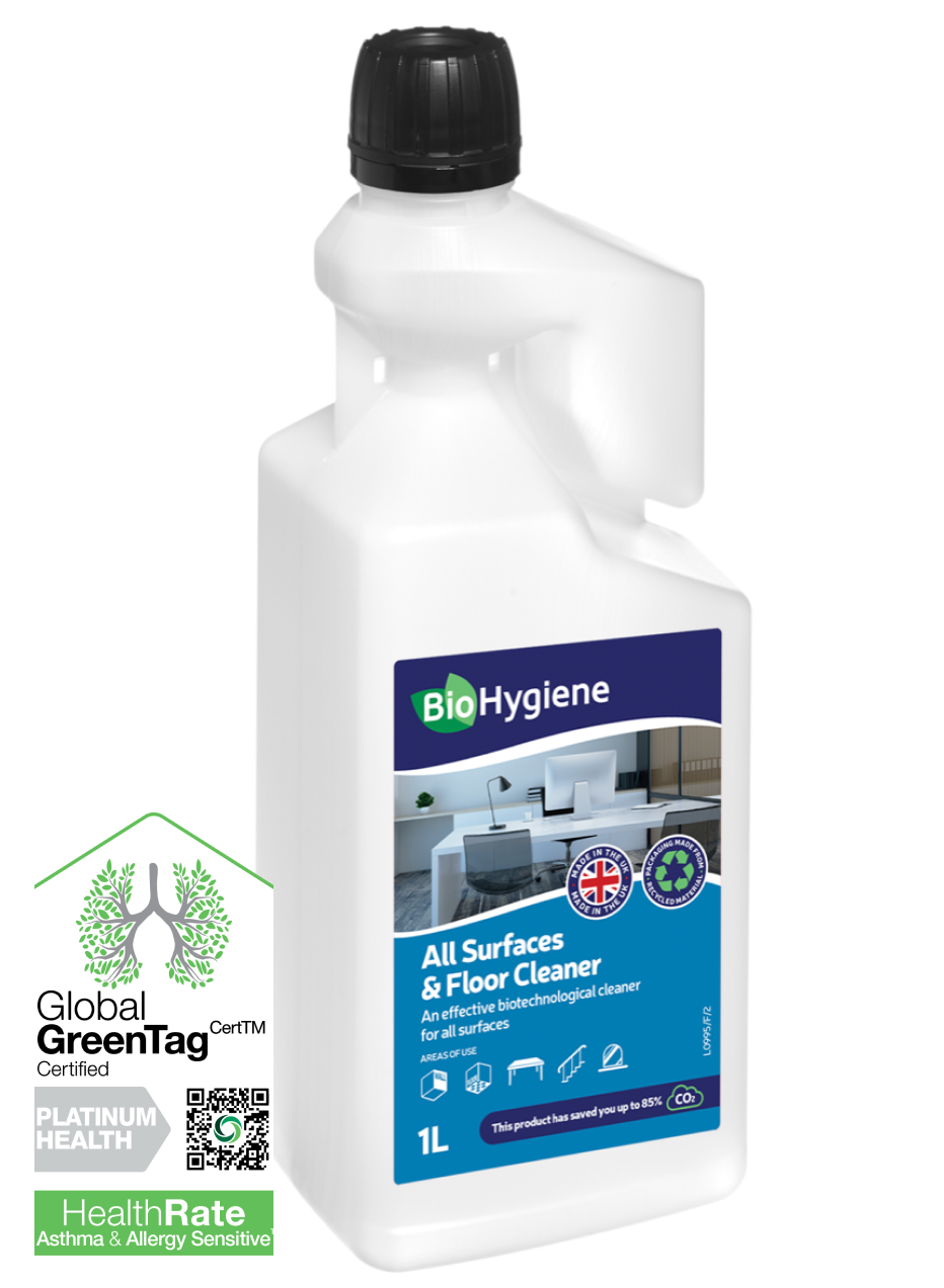 BioHygiene All Surfaces & Floor Cleaner Concentrate (6x1L) | BH244