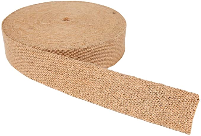 Natural Jute Hessian Burlap Upholstery Seat Furniture Chair Sofa Webbing 2"