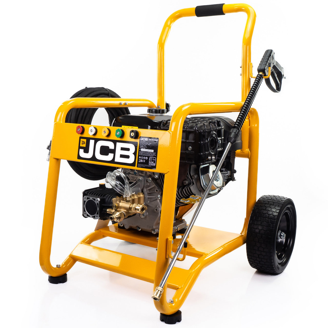 JCB Petrol Pressure Washer 4000psi / 276BAR, Annovi Reverberi Triplex AR pump, 15L/min Flow Rate, 457cc JCB Engine | JCB-PW15040P