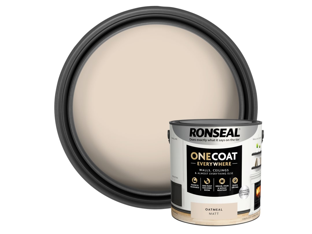 Ronseal One Coat Everywhere Oatmeal 2.5L 22504 KCB.7015103.22504.76