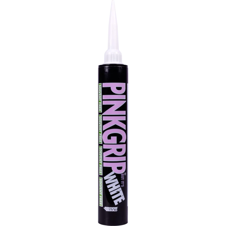 Everbuild Pinkgrip 'But It's White' Grab Adhesive & Gap Filler