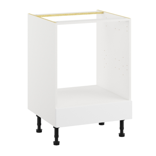 Essence White MFC Built Under Oven Base Unit, 600mm