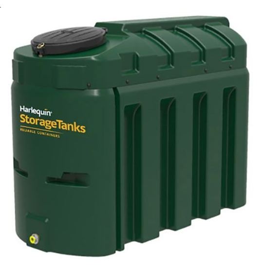 Harlequin 1300 Litre Bunded Slimline Oil Tank | 1300ITE*