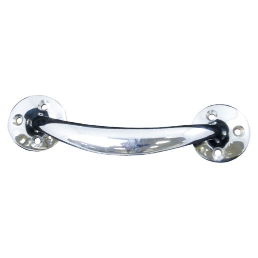 4Trade Chrome Plated Bow Handle 150mm