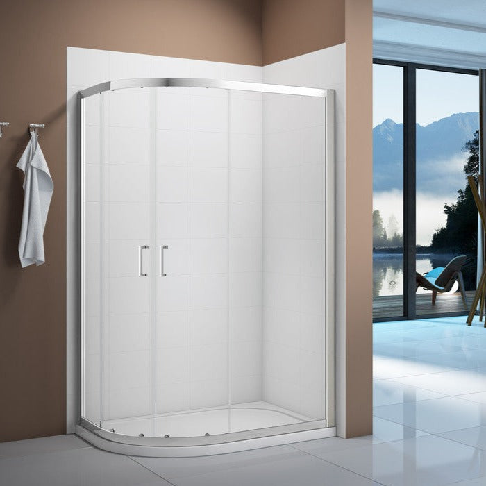 Merlyn Vivid Boost 900x760mm 2 Door Offset Quadrant
