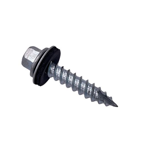 14G x 32mm - Sheet to Timber Self Drilling Screw Hexagon Head - Bag of 120