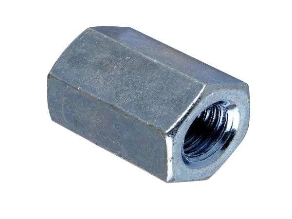Fandf 10CN6ZP Connector Nuts - Zinc Plated M6 (Bag Of 10)