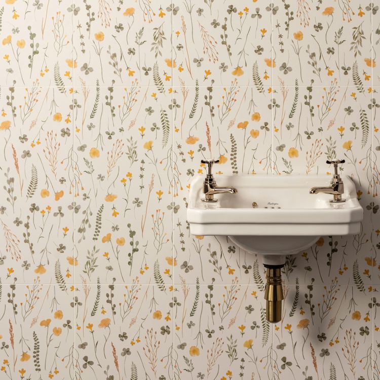 Original Style Living Wildflower Gold Tile 30x60cm