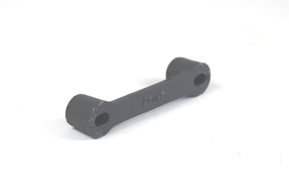 Cast Iron Round Spacer Plate - 30mm Projection 65mm Primed
