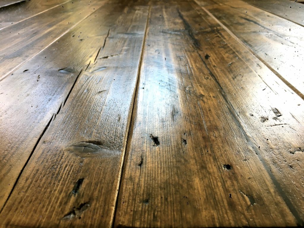 Reclaimed Natural Pine Floorboards