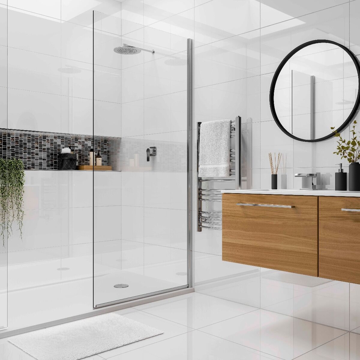Space White Porcelain Tile 30x60cm