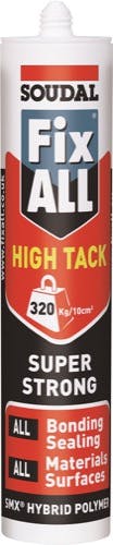 SOUDAL 144812 Fix-All Super Strength Sealant White Box of 6
