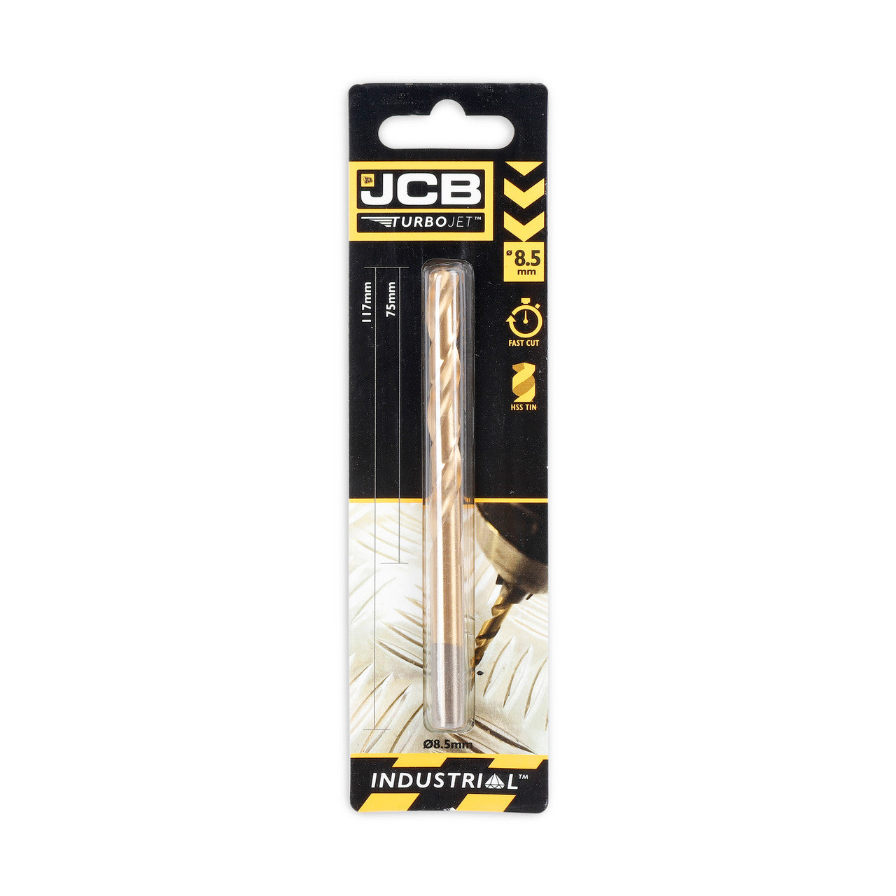 JCB 8.5 x 11 mm 7 Point HSS Drill Bit TurboJet | 5055803318796