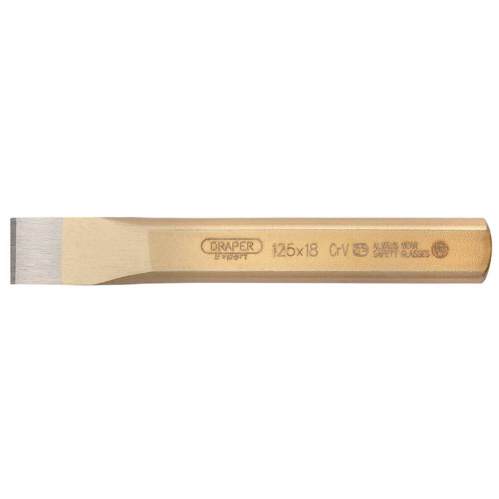 Draper Expert 51596 Flat Cold Chisel 18 X 125Mm each