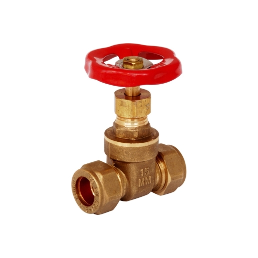 28mm CSC Gate Valve Brass