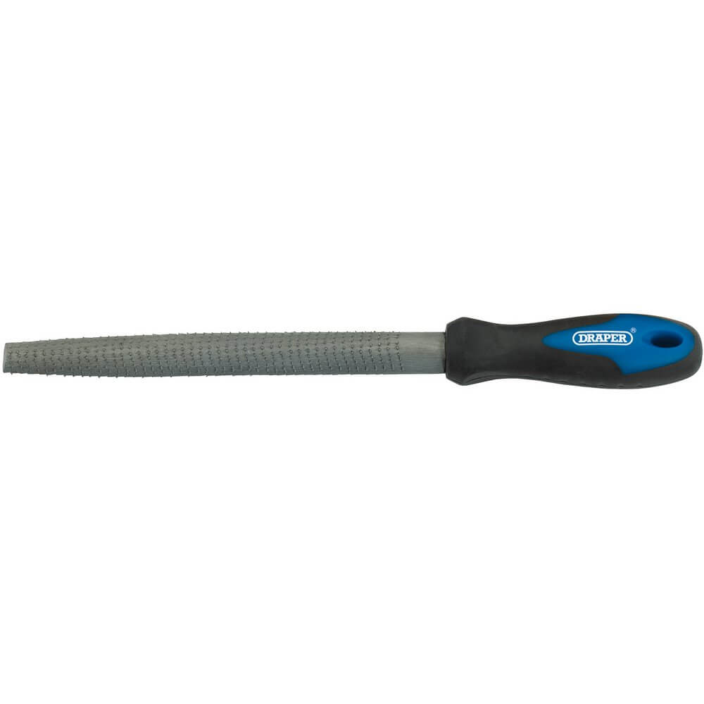 Draper 44958 Soft Grip Engineerfts Half Round Cabinet Rasp 200Mm each