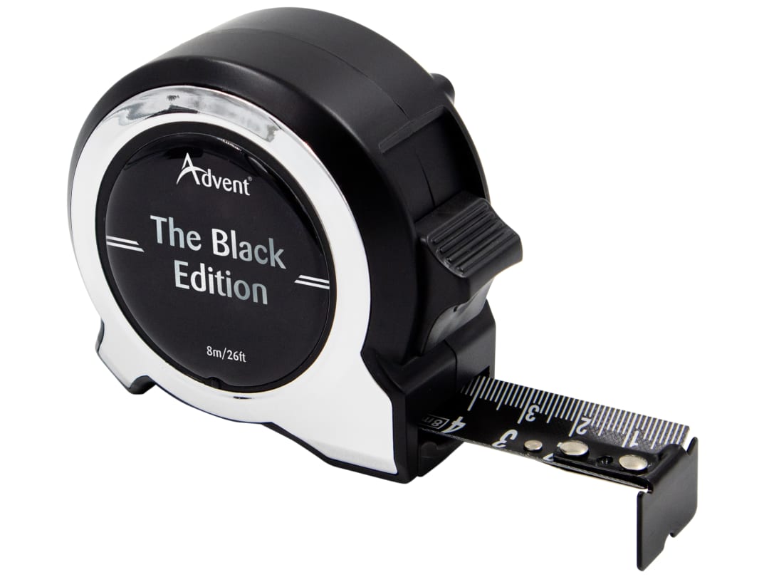 Advent Black Edition Tape 8m/26ft (Width 25mm) ATM1-8025