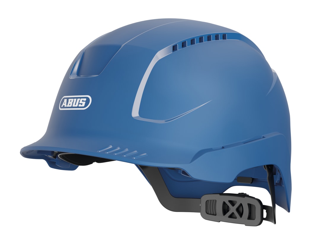 ABUS Mechanical SCATOR Vented Safety Helmet Blue 10038482-01