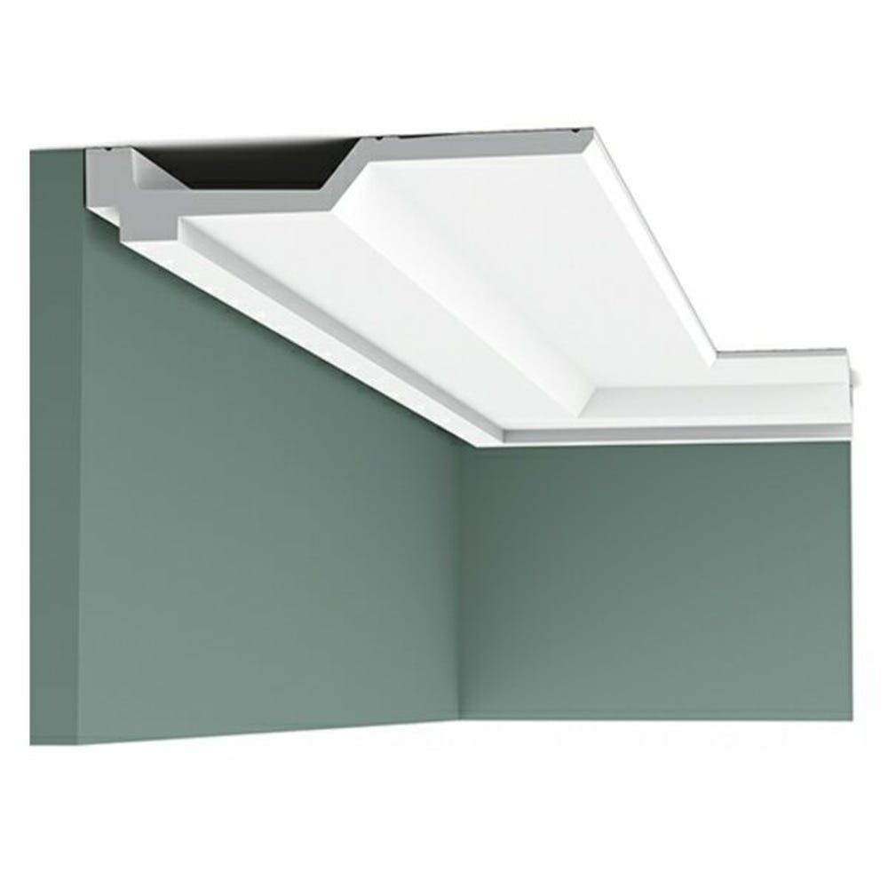 C354 Plastic Coving 200cm x 4cm x 21.5cm