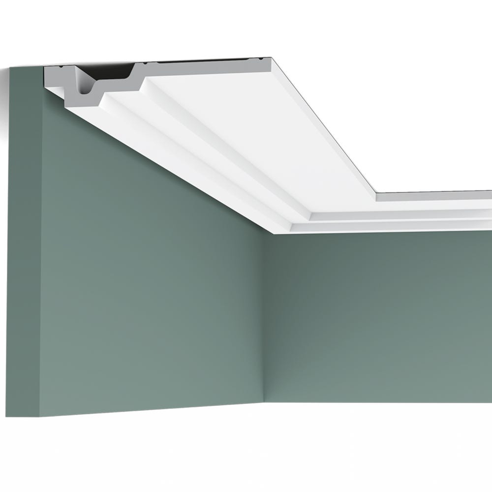 C353 Plastic Coving 200cm x 3cm x 16.5cm
