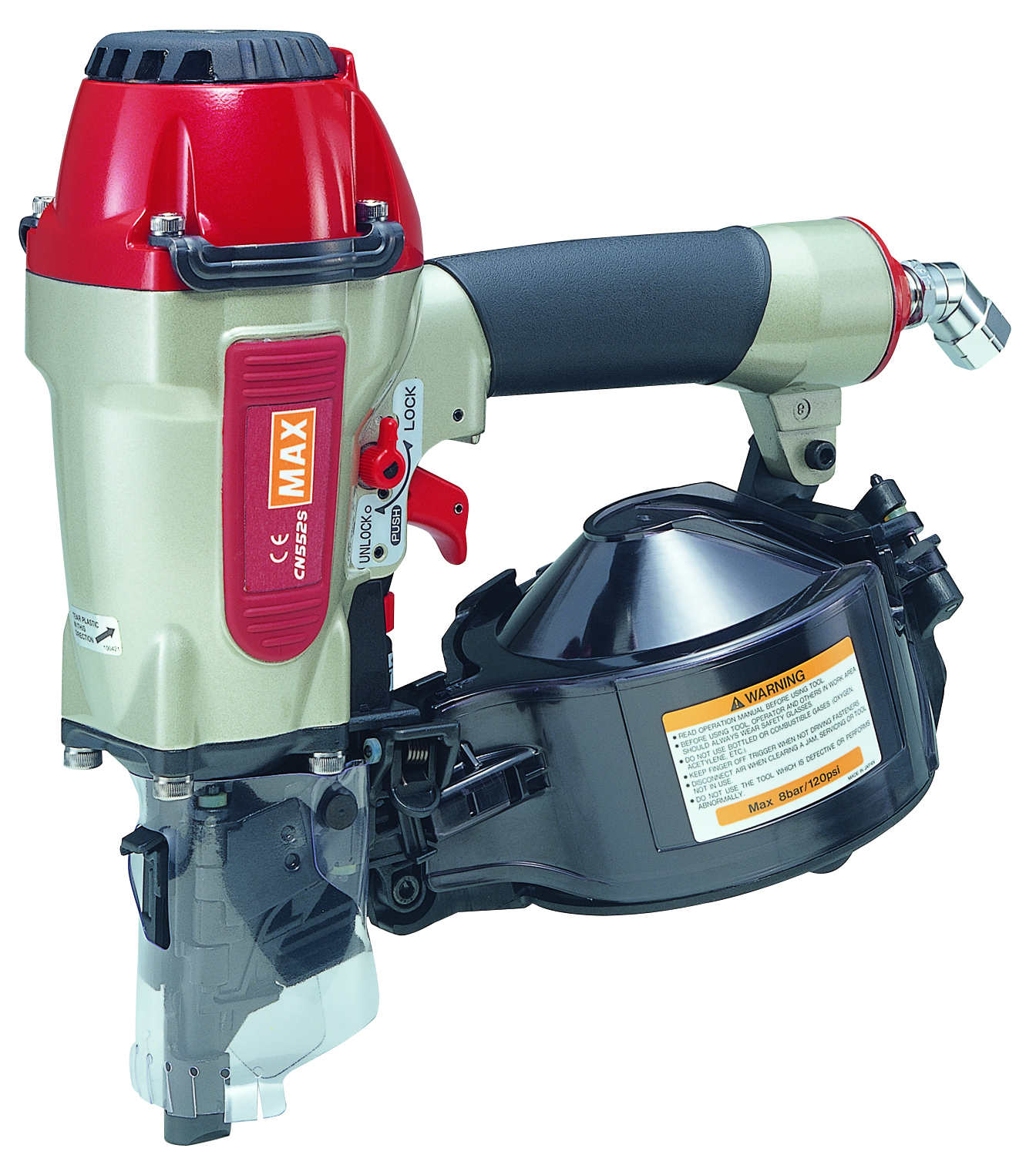 MAX CN552S Conical Fencing Air Coil Nailer - 25 - 50mm