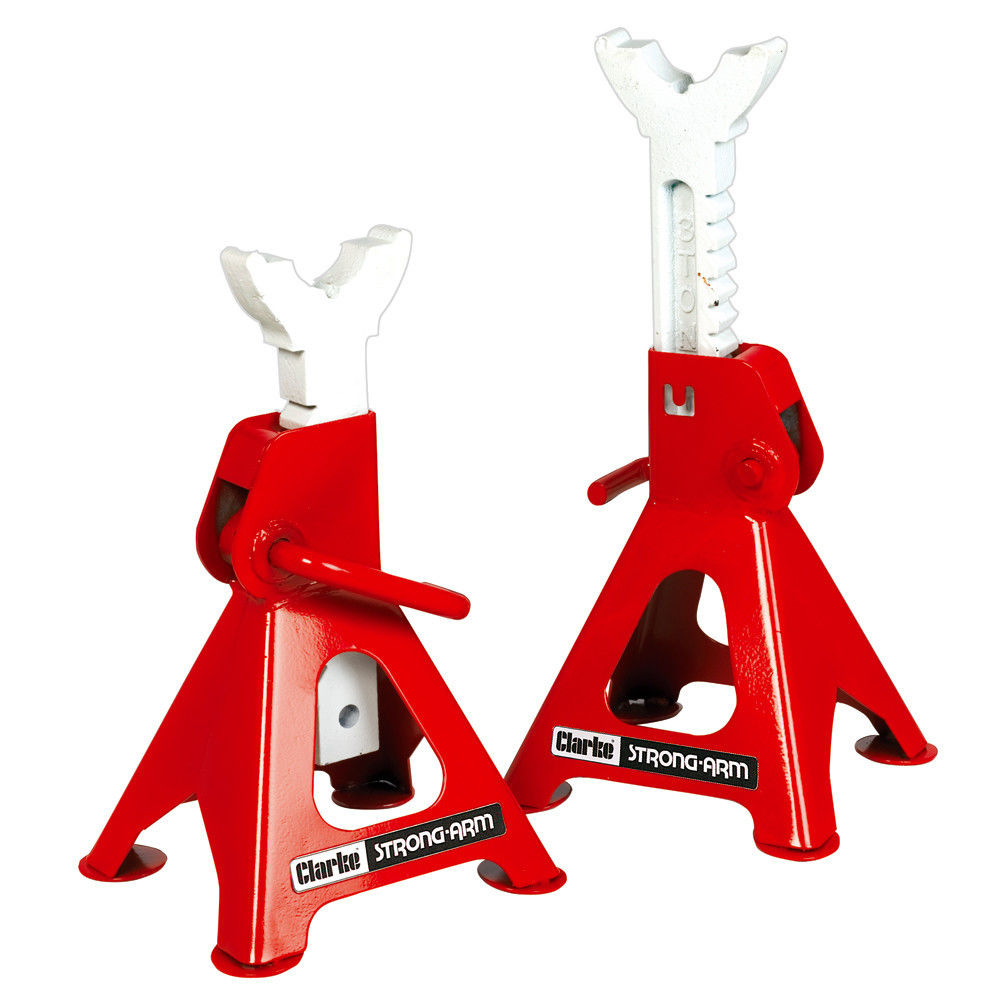Clarke 7600070 Cax6Tbc 6 Ton Axle Stands (Pair)