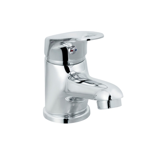 Bristan Iris Basin Mixer with Clicker Waste - Chrome