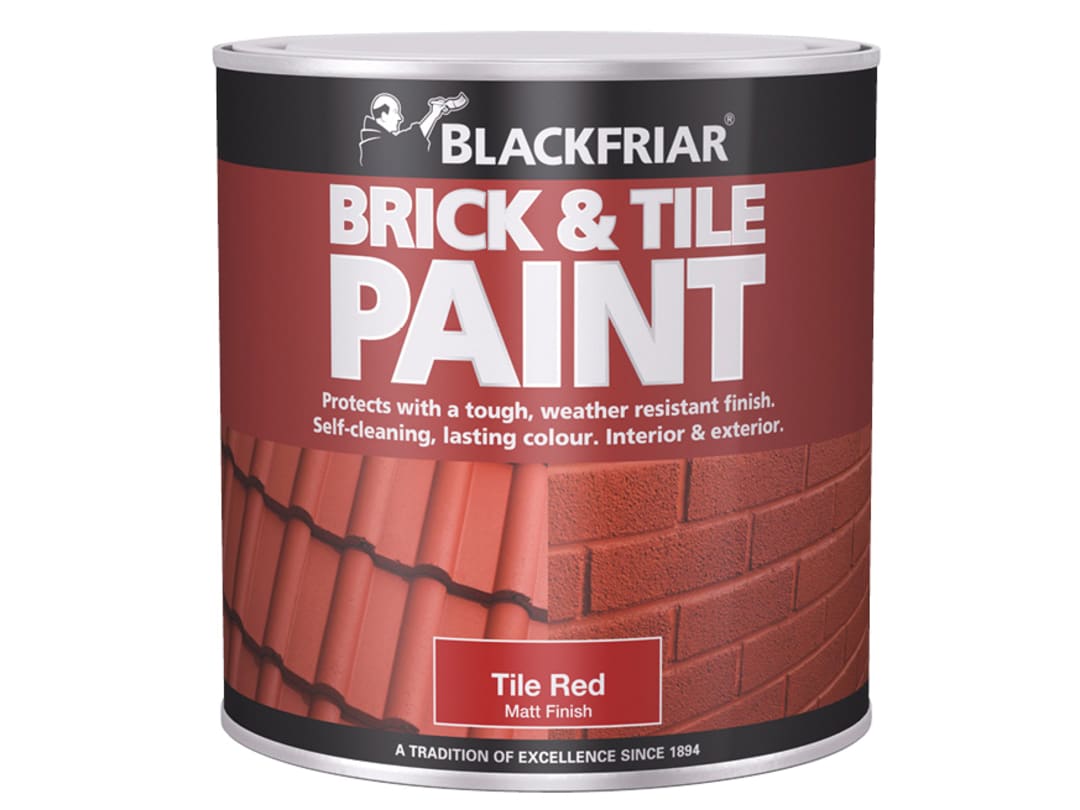 Blackfriar Brick & Tile Paint Matt Red 500ml BF0160001E1
