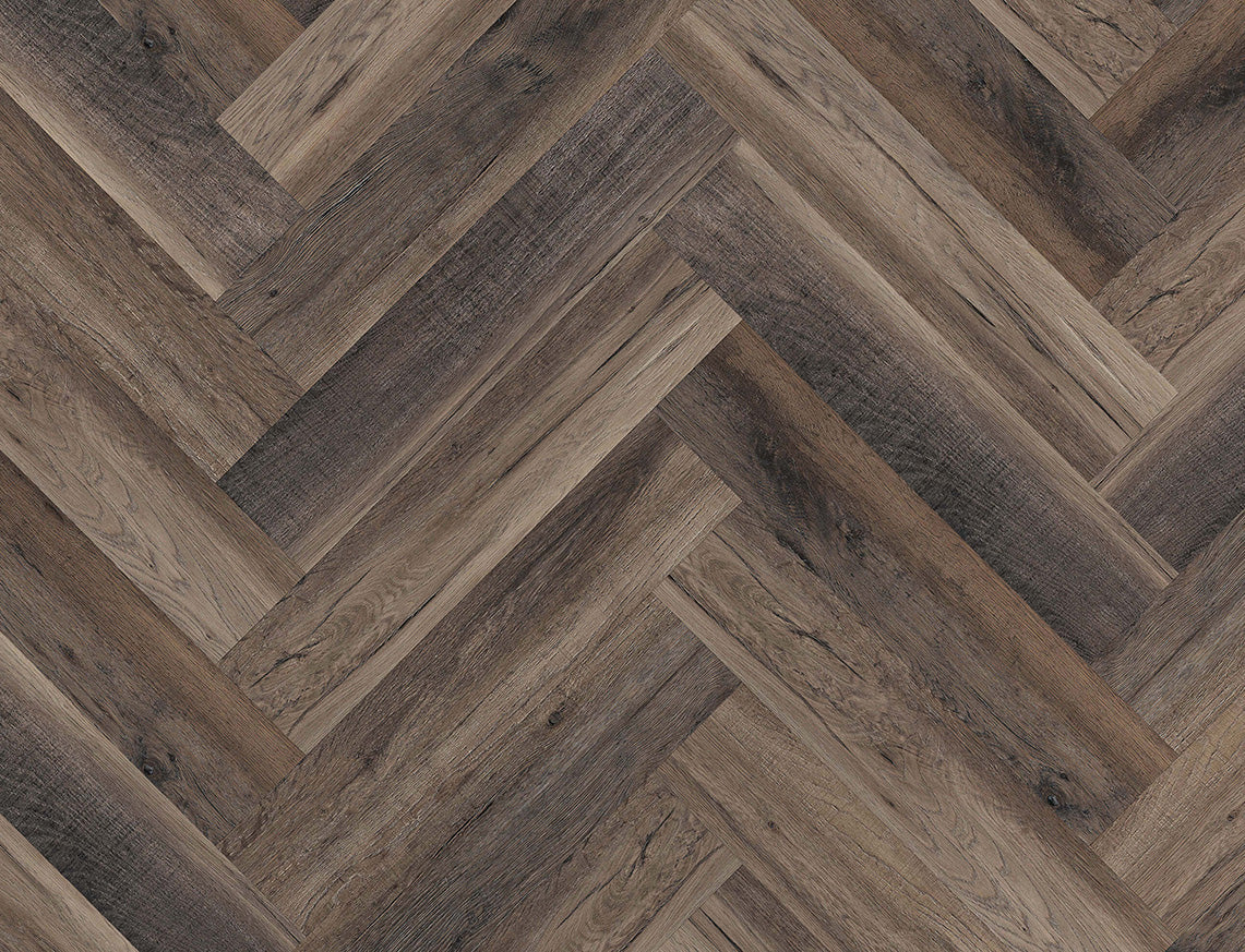 Pentle Oak SPC click herringbone