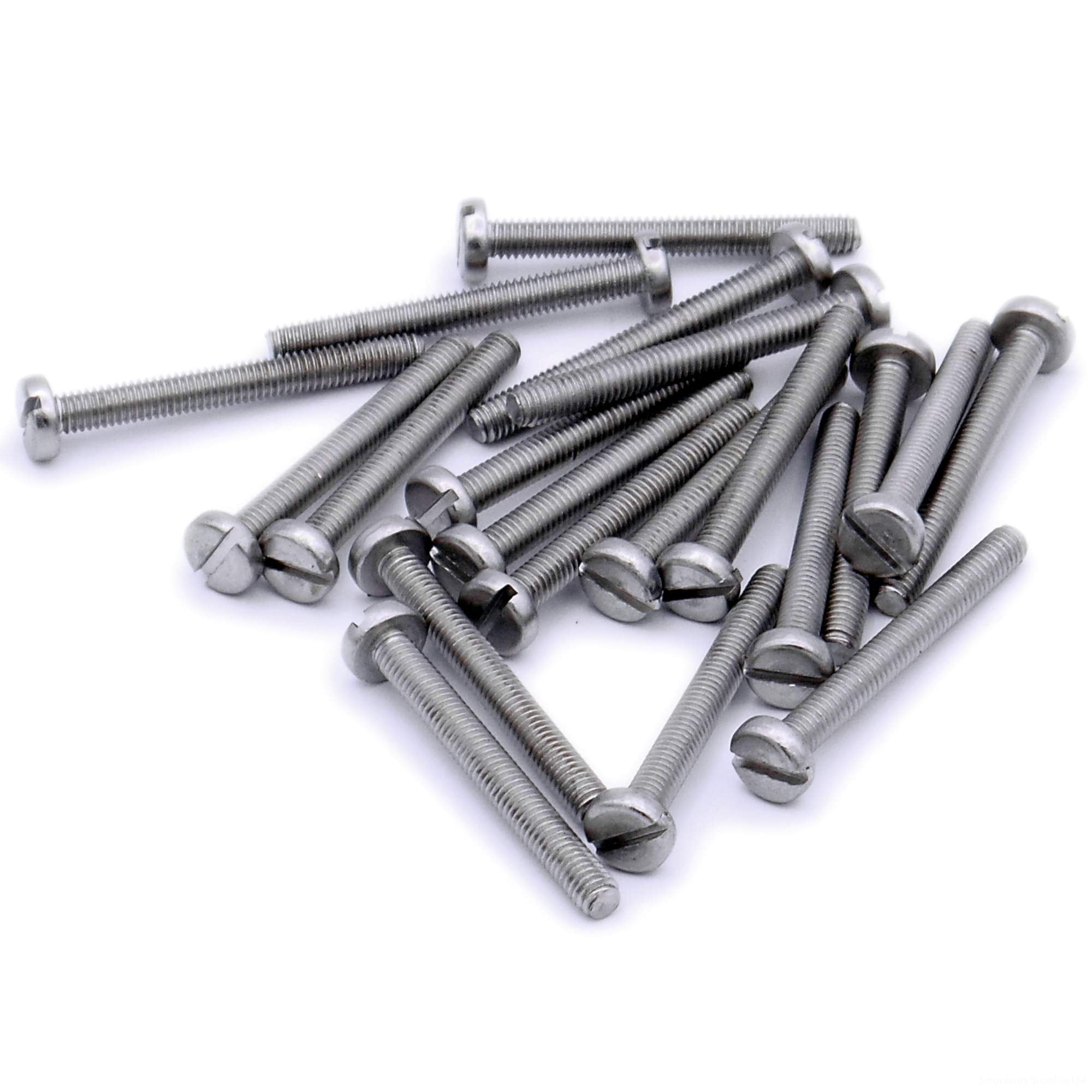 M4 Slot Pan Screws DIN85 A2 Stainless