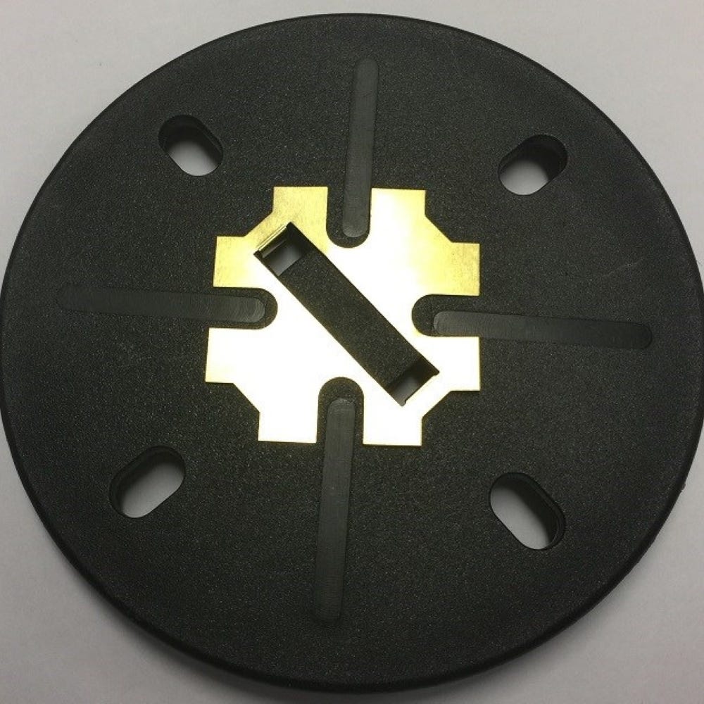 Raised Floor Pedestal Caps P-PCAP Pedestal Cap Flat (No Lugs)