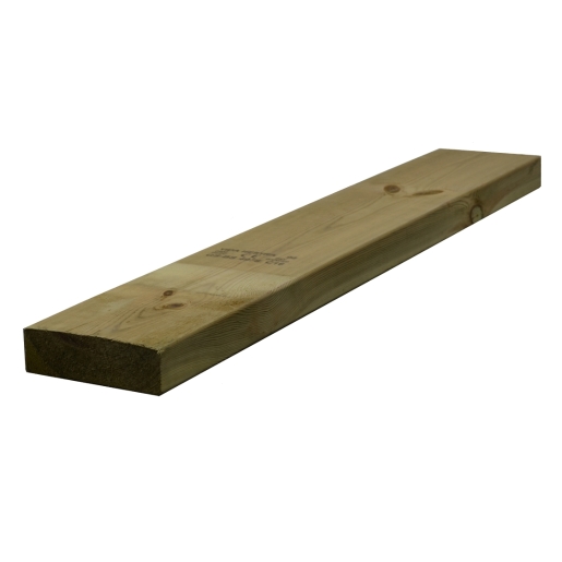 47mm x 150mm x 3.6m Regularised Treated Sawn Timber C24
