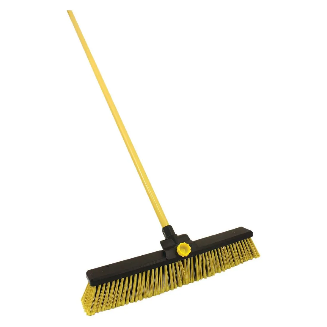 Bentley Bulldozer Yard Broom Pvc Bristle With Hd Bracket