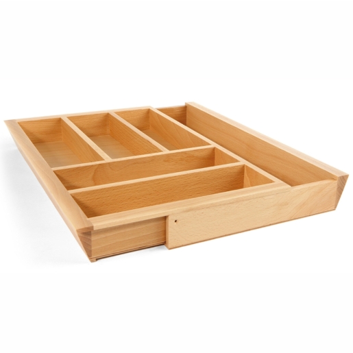 Extendable Cutlery Tray 800-1000mm Ash Effect