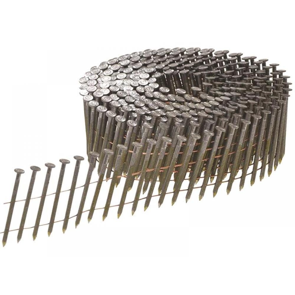 Bostitch N230R45Q Bright Ring Shank Coil Nails 2.3 X 45Mm (Pack 16 500)