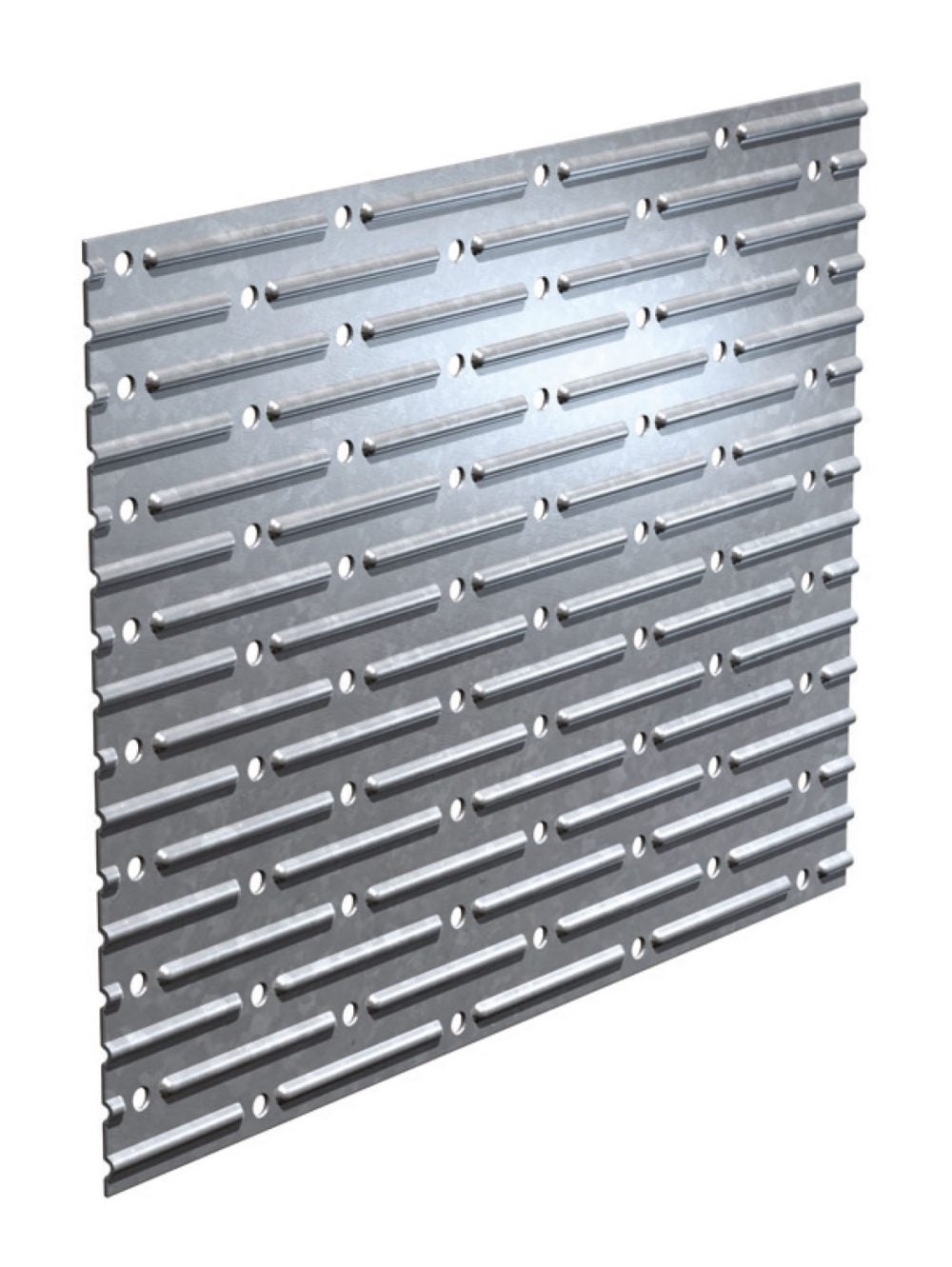 Galvanised Bat U Nail Plate 114×203mm 0.9mm Gauge