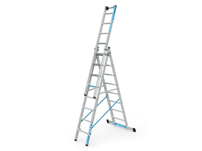 Zarges 41578 Skymaster Plus X Combination Ladder 3-Part 3 X 8 Rungs
