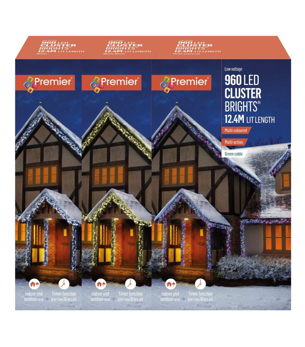 Premier Multi Action 960 Led Clusters With Timer