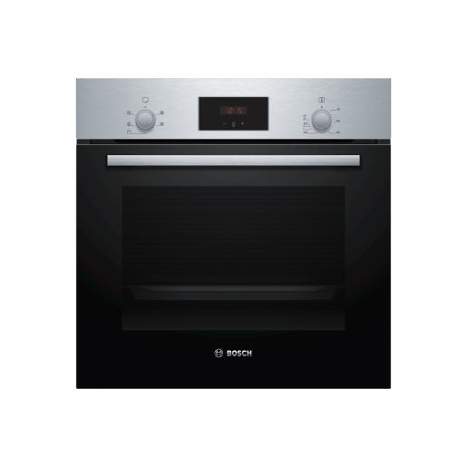 Bosch Stainless Steel Serie 2 Built in Single Oven with 3D Hot Air - HHF113BR0B