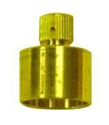 Brass Air Vent Cap - 22mm