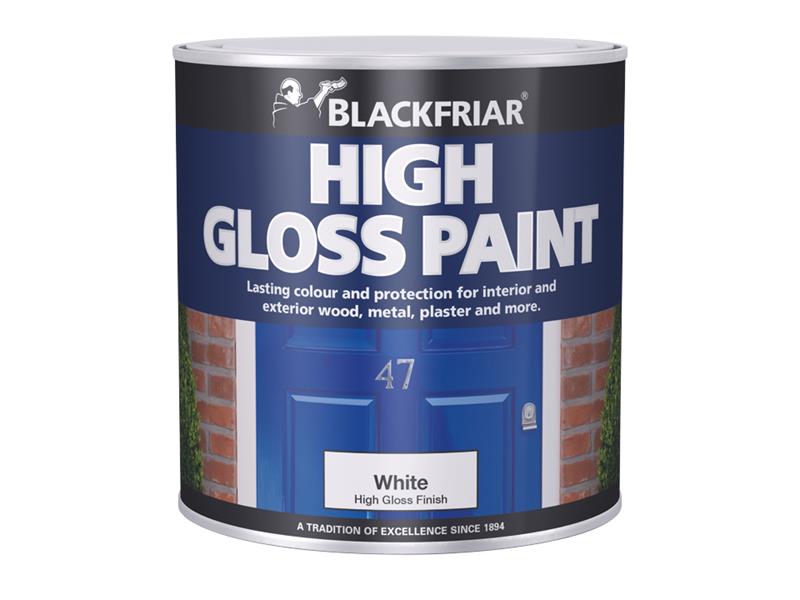 Blackfriar BF0900002E1 Gloss Paint Black 500Ml