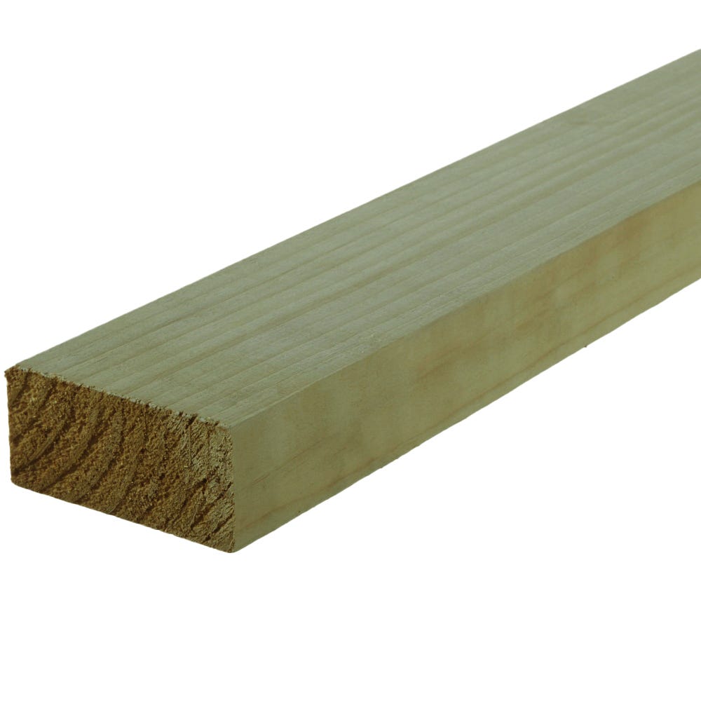 C16 Treated Timber 3000mm x 100mm x 47mm (4in x 2in)
