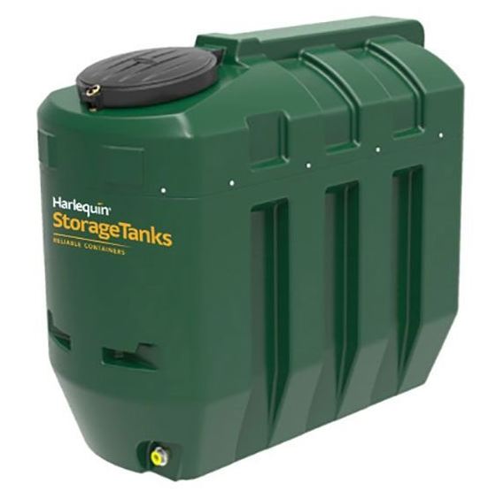 Harlequin 1100 Litre Bunded Slimline Oil Tank | 1100HQi*
