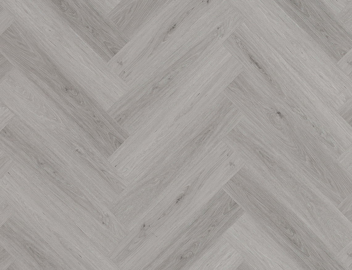 Kynance Oak SPC click herringbone