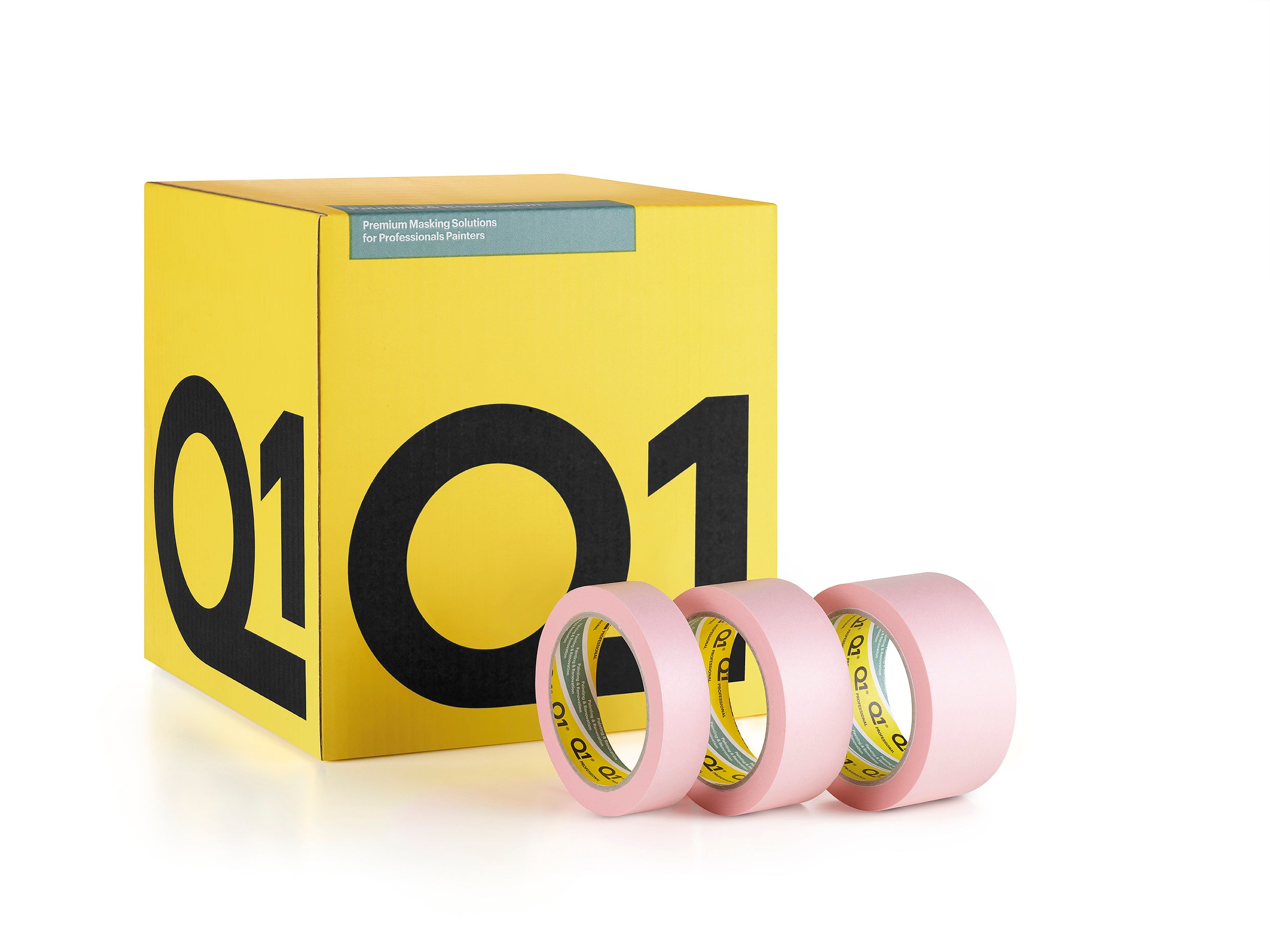 Q1 25mm x 25m Sensitive Masking Tape box of 36
